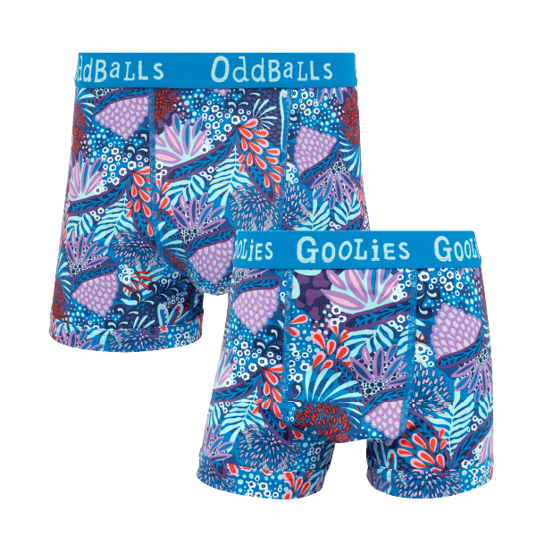 Coral - Dad & Lad Boxer Shorts Bundle