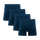 Core Blue Bundle - Mens Boxer Shorts 4 Pack