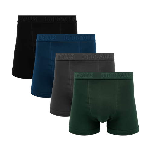 Core Bundle - Mens Boxer Shorts 4 Pack