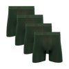 Core Green Bundle - Mens Bamboo Boxer Shorts 4 Pack