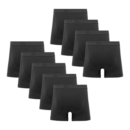 Core Grey Bundle - Mens Boxer Shorts 9 Pack