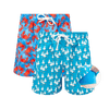 Seaside Bundle - Mens Compression Swim Shorts 2 Pack