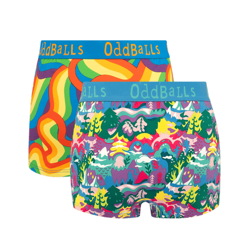 Dreamland Bundle - Ladies Boxer Shorts 2 Pack