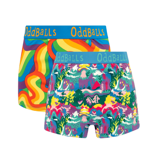 Dreamland Bundle - Ladies Boxer Shorts 2 Pack