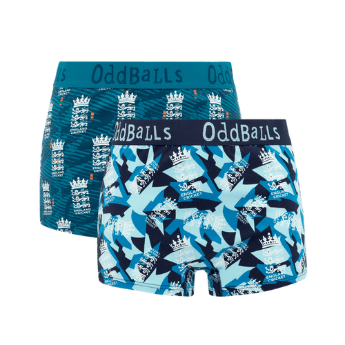 England Cricket Bundle - Ladies Boxer Shorts 2 Pack Bundle