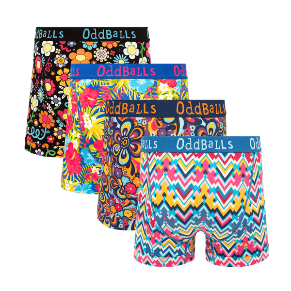 End of Season Bundle - Mens Boxer Shorts 4 Pack