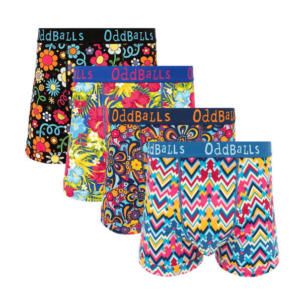 End of Season Bundle - Mens Boxer Shorts 4 Pack