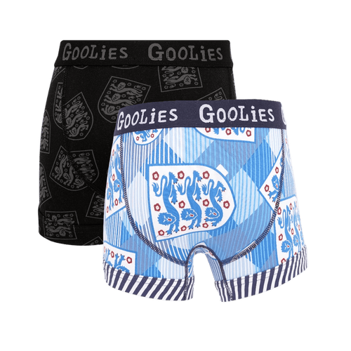 England FA Bundle - Kids Boxer Shorts 2 Pack Bundle