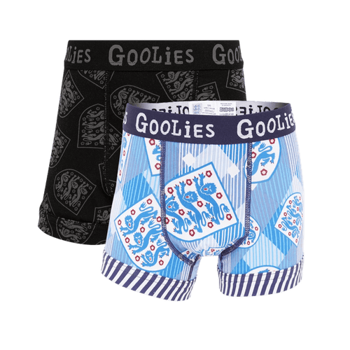 England FA Bundle - Kids Boxer Shorts 2 Pack Bundle