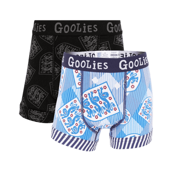 England FA Bundle - Kids Boxer Shorts 2 Pack Bundle