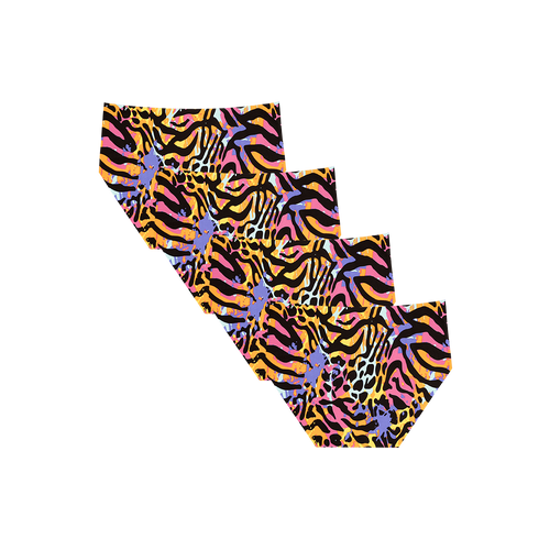 Filthy Animal Bundle - Ladies Seamless Full Briefs 4 Pack Bundle