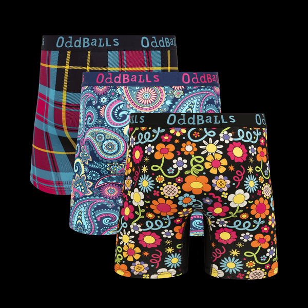Festive Favourites Bundle - Mens Bamboo Boxer Shorts 3 Pack