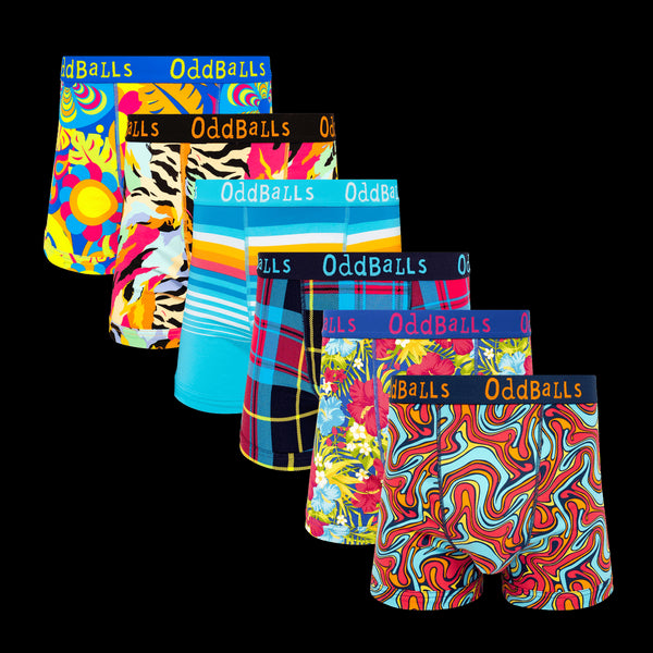 Frosty Bums Bundle - Mens Boxer Shorts 6 Pack