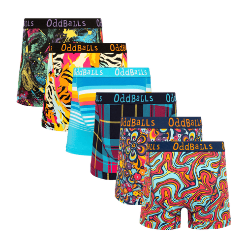 Frosty Bums Bundle - Mens Boxer Shorts 6 Pack