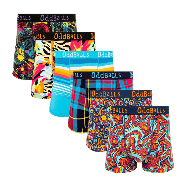 Frosty Bums Bundle - Mens Boxer Shorts 6 Pack