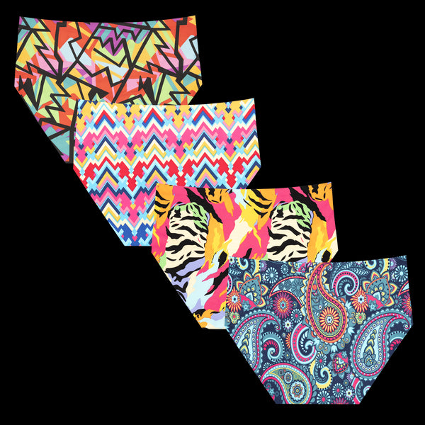 New Favourites Bundle - Ladies Seamless Full Briefs 4 Pack Bundle