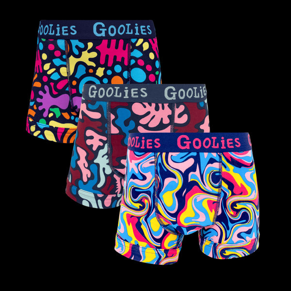 Festive Favourites Bundle - Kids Boxer Shorts 3 Pack