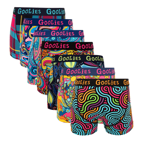 Cosy Cheeks Bundle - Kids Boxer Shorts 7 Pack