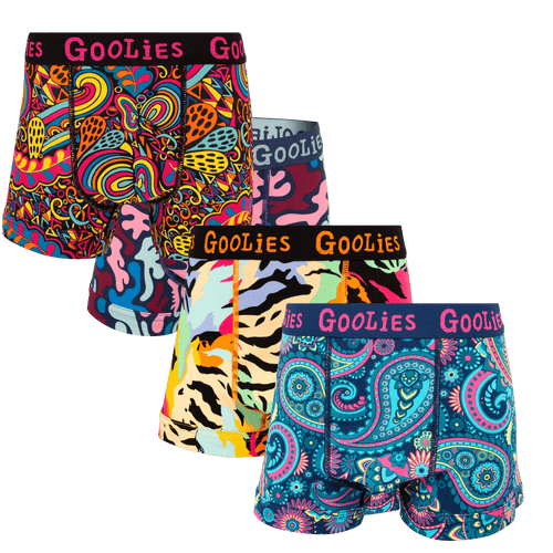 New Favourites Bundle - Kids Boxer Shorts 4 Pack Bundle