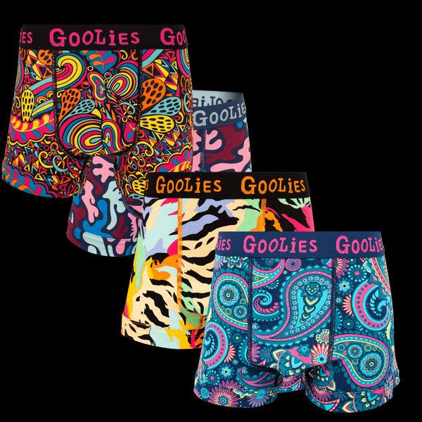 New Favourites Bundle - Kids Boxer Shorts 4 Pack Bundle