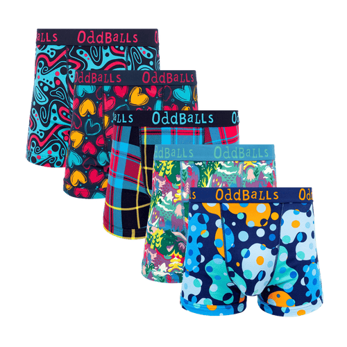 Hello Sunshine Bundle - Mens Boxer Shorts 5 Pack