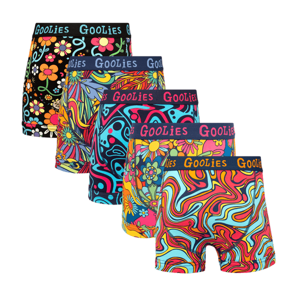 Bright & Breezy Bundle - Kids Boxer Shorts 5 Pack