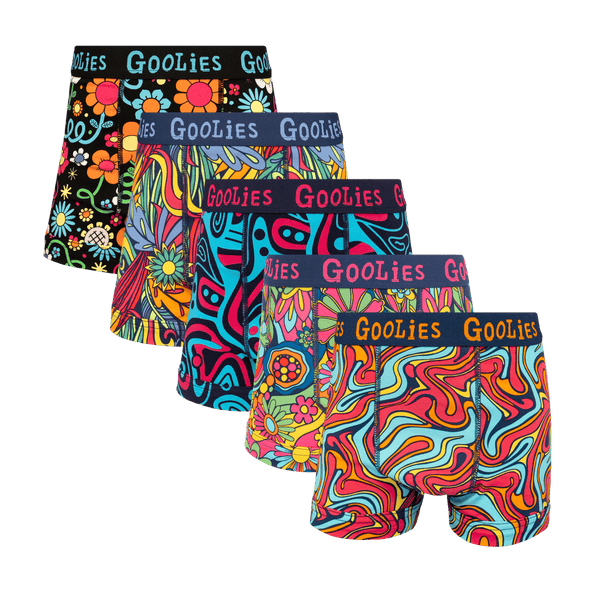 Bright & Breezy Bundle - Kids Boxer Shorts 5 Pack