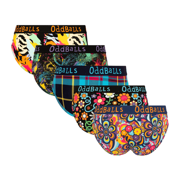 Bright & Breezy Bundle - Ladies Briefs 5 Pack