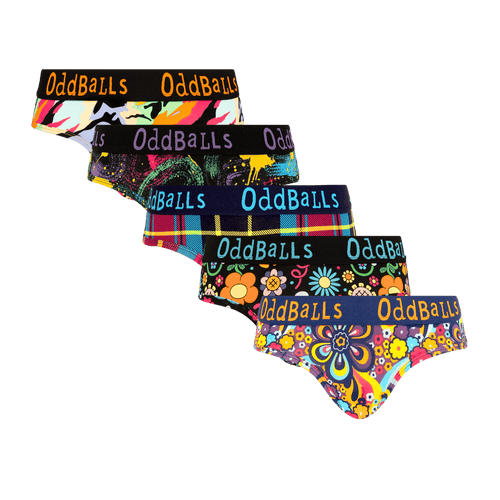 The Big Birthday Bundle - Ladies Briefs 5 Pack