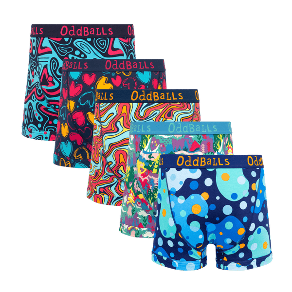 The Big Birthday Bundle - Mens Boxer Shorts 5 Pack