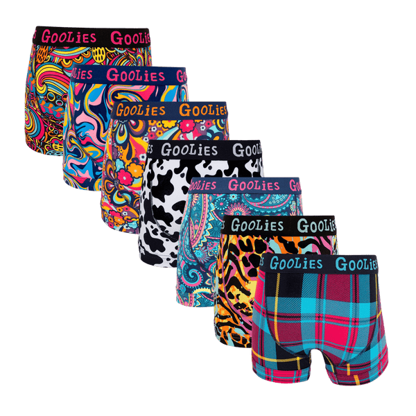 Hello Sunshine Bundle - Kids Boxer Shorts 7 Pack