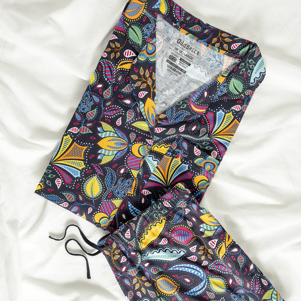 Magic Garden - Modal Women's Short Button Up Pyjamas Set