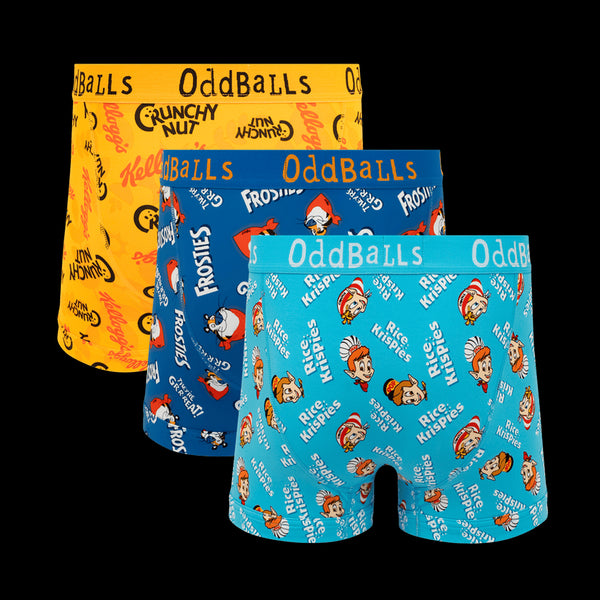 Kelloggs Bundle - Mens Boxer Shorts 3 Pack