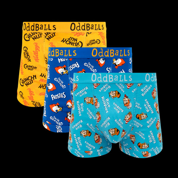 Kelloggs Bundle - Mens Boxer Shorts 3 Pack
