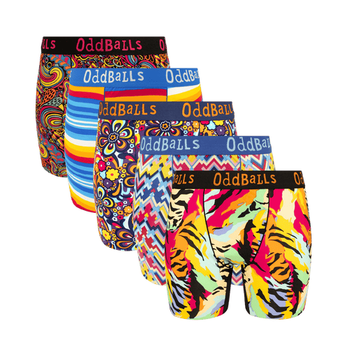 Savvy Savers Bundle - Ladies Bamboo Boxer Shorts 5 Pack