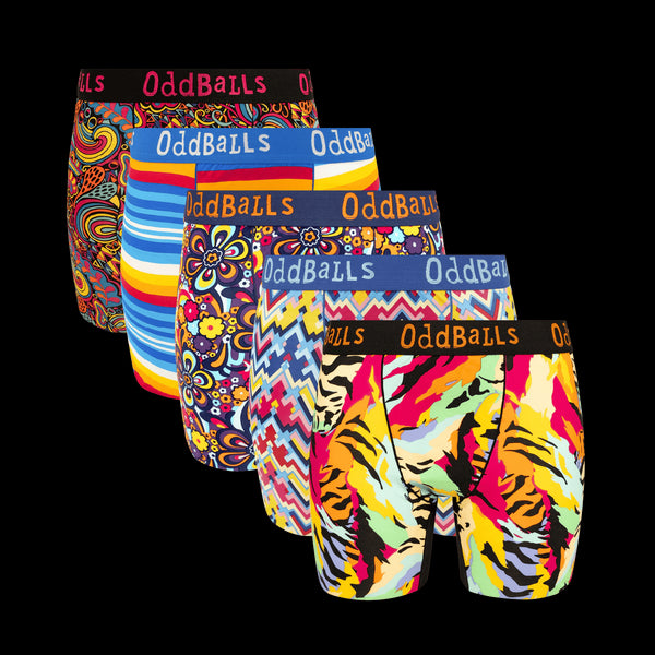 Savvy Savers Bundle - Ladies Bamboo Boxer Shorts 5 Pack