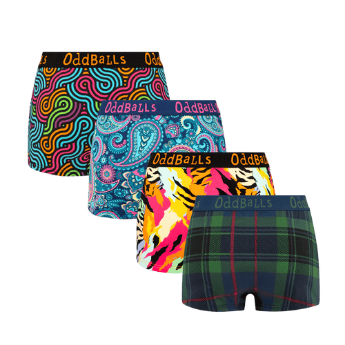 Best of Winter Bundle - Ladies Boxer Shorts 4 Pack