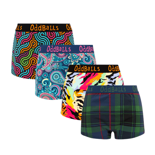 Best of 2025 Bundle - Ladies Boxer Shorts 4 Pack