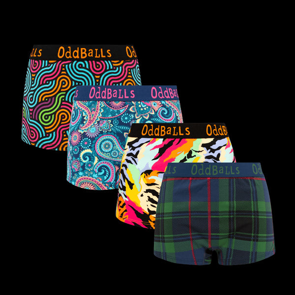 Best of 2025 Bundle - Ladies Boxer Shorts 4 Pack