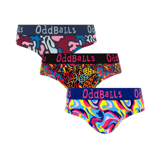 Festive Favourites Bundle - Ladies Briefs 3 Pack