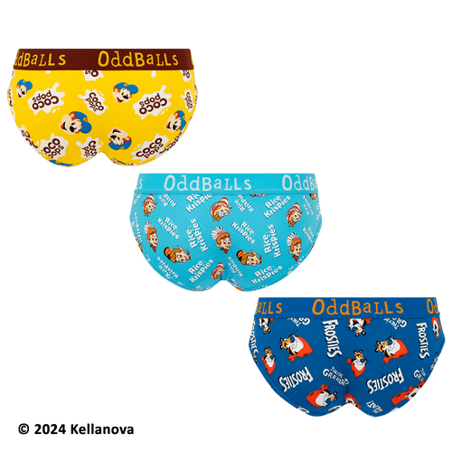 Kelloggs Variety Pack - Ladies Briefs 3 Pack