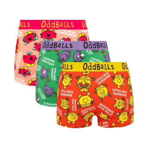 Little Miss Bundle - Ladies Boxer Shorts 3 Pack