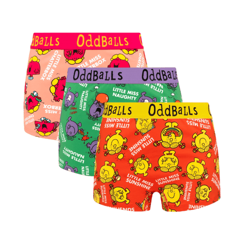 Little Miss Bundle - Ladies Boxer Shorts 3 Pack