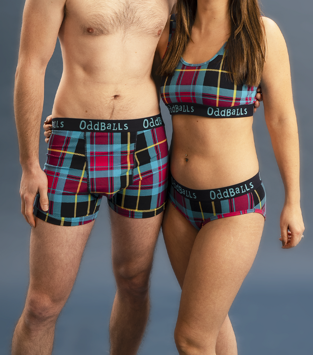 Matching Underwear for Couple, Space Wars Design, Mix and Match