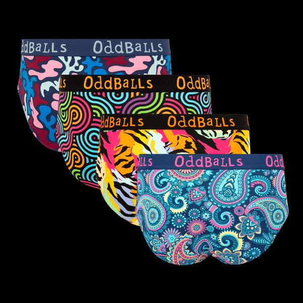 New Favourites Bundle - Mens Briefs 4 Pack Bundle