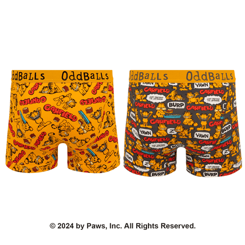 Garfield Bundle - Mens Boxer Shorts 2 Pack Bundle