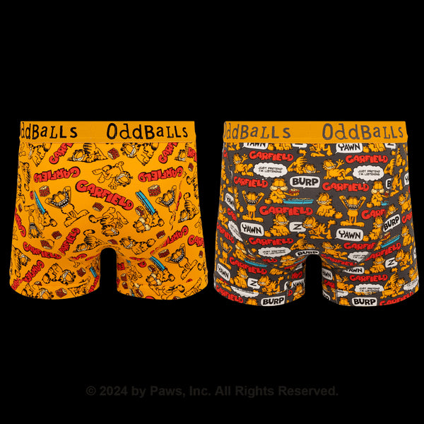 Garfield Bundle - Mens Boxer Shorts 2 Pack Bundle