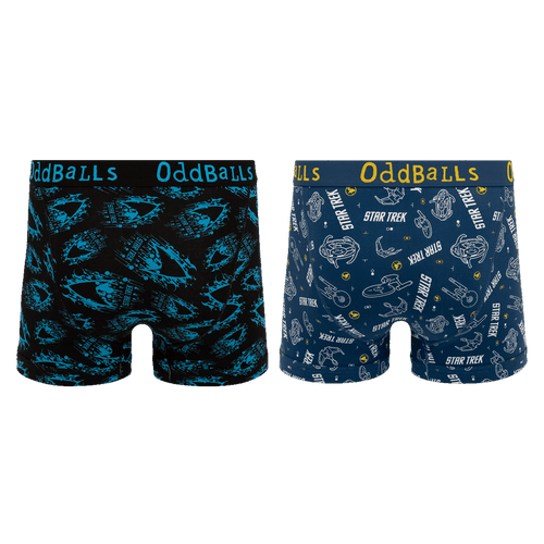 Star Trek Bundle - Mens Boxer Shorts 2 Pack Bundle