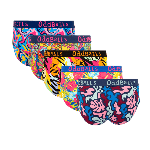 Bargain Bums Bundle - Mens Briefs 5 Pack