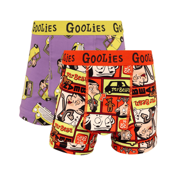Mr Bean Bundle - Kids Boxer Shorts 2 Pack